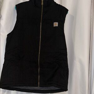 Black Zippered Vest